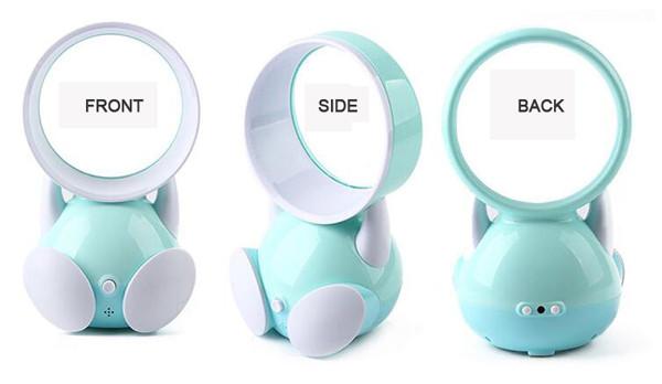 USB Handheld Robot Bladeless Fan Portable Chargeable Mini Bladeless Cooling Fan