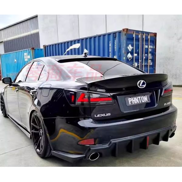 New Design IS 250 2008 Upgrade Body Kit Bumper Diffuser Lip for Lexus IS250 2006-2012 IS300 IS350 IS Body Kit