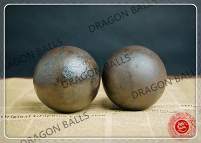 B2 50mm Grinding Balls Mining , Hot Rolling Steel Balls 58-63 Hardness