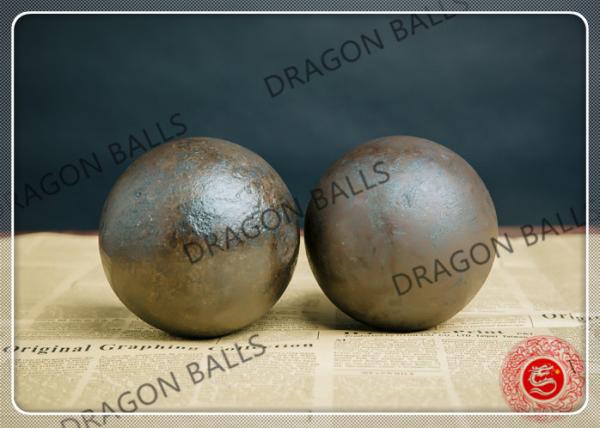 B2 50mm Grinding Balls Mining , Hot Rolling Steel Balls 58-63 Hardness