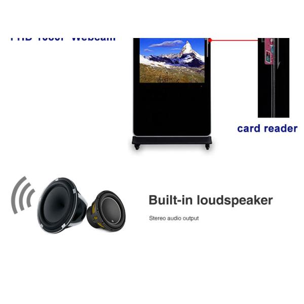 Commercial Full HD 10 Point Interactive Touch Screen Kiosk 55 