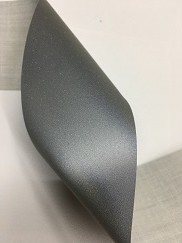 Серая отражающая ткань высокой видимости T / C и полиэстерная основа для спортивной одежды