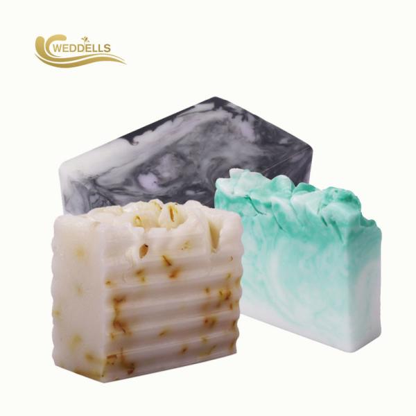 Purple Color Natural Body Soap Bar Fragrance Natural Lavender Soap For Moisturising