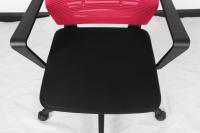 Do poliéster braço vermelho de Mesh Office Chair Smooth Curve GF30 do executivo por conseguinte