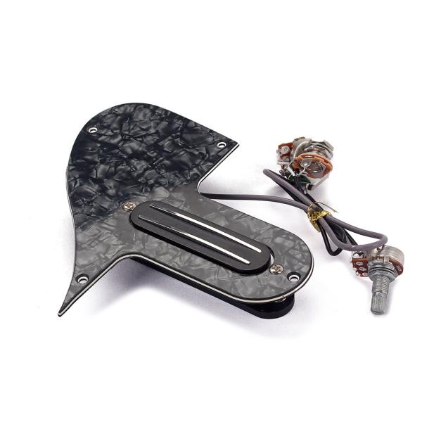 Standard  Mandolin Electric Pickup With Volume Plate Guard 3 Prewired Banjo Accessories