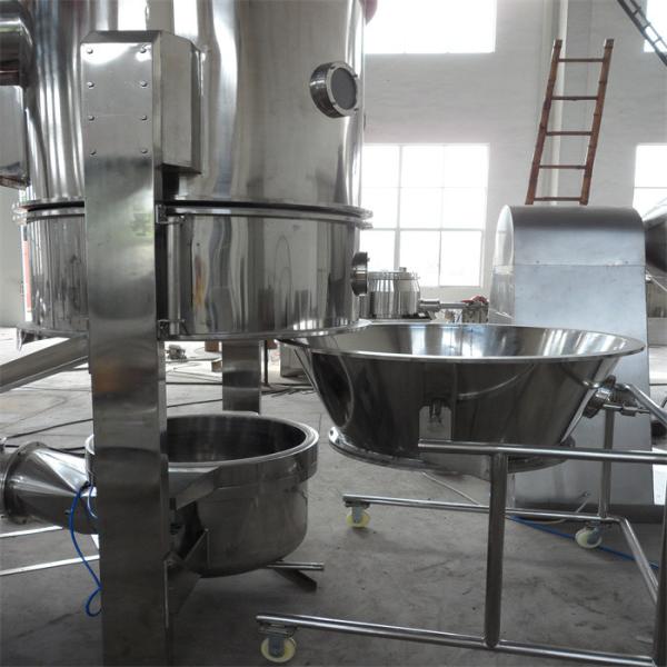 Pharmaceutical Lab Use Mini Fluid Dry Bed Granulator Vertical Fluidized Bed Dryer