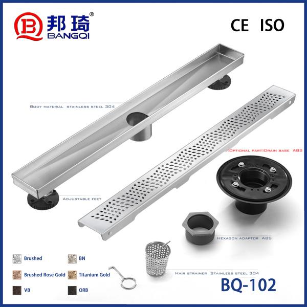 BQ-102 American Stainless Steel Floor Drain