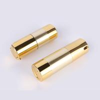 Pantalla del oro que imprime 1.5oz el tarro privado de aire cosmético de la crema de la bomba del plástico 50ml