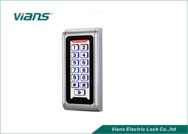 CE Single Door Metal proximity access control With MF Cards , 5 years warranty use