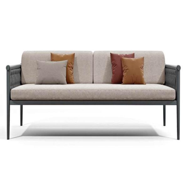 Villa Courtyard Garden Rattan Chair End Outdoor Garden Furniture with Simple Style