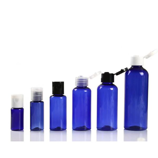 Flip-Top Cap Plastic Bottle with Customizable Colors and 10-100ML Capacity for Lotion and Hand Sanitizer