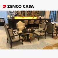 Hotel Lobby European Style Coffee Table And Lounge Chair Size 815*760*1000mm