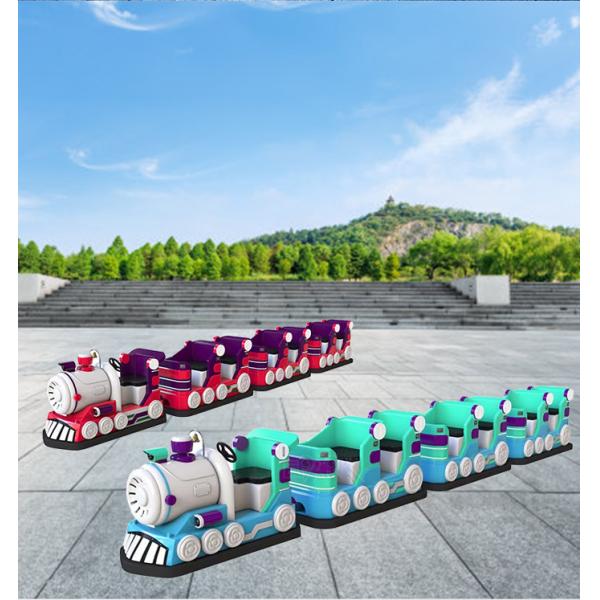 12 Seats Electric Kids Trackless Tourist Train for Amusement Park