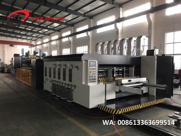 L'imprimante électrique Slotter Die Cutter de YKCS -1224 Flexo plient la machine de Gluer