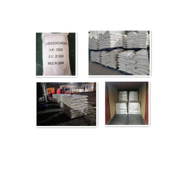 Anhydrous Magnesium Sulfate Powder MgSO4 98%Min White Powder Chemical