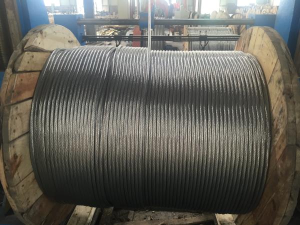 Fio à terra encalhado alumínio do calibre do condutor 1.0-10.8 da estrutura simples