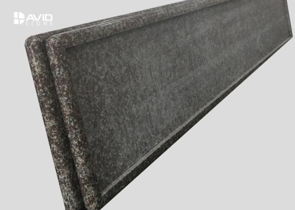 Giallo Veneziano Fiorito Prefab Laminate Countertops Full Bullnose Polished Surface