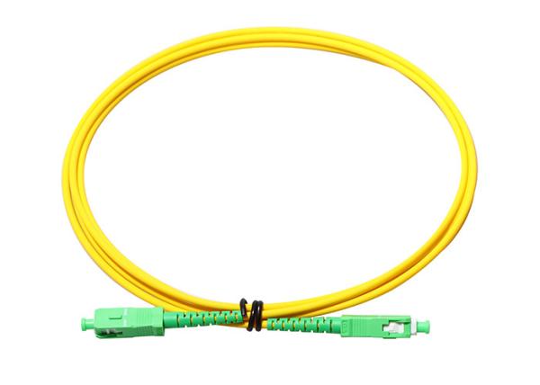 SC/APC To SC/APC 3m Simplex LSZH Sfp Optical Fiber Patch Cord