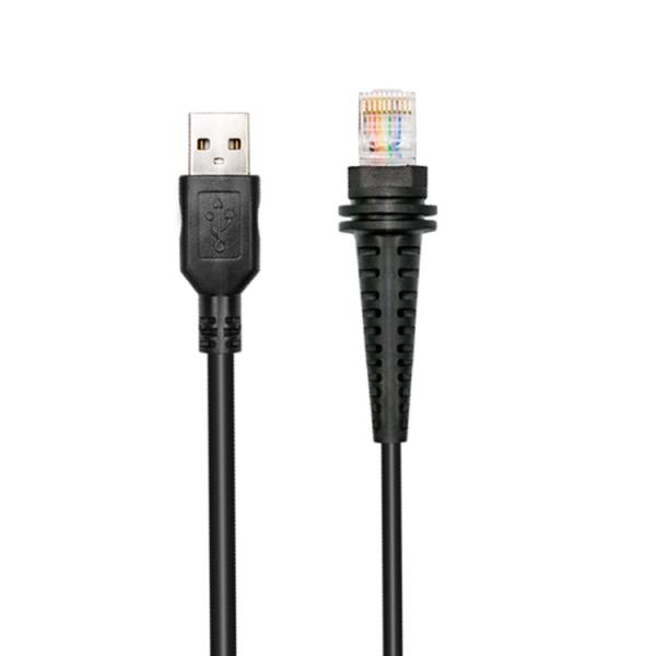5V Coiled USB Barcode Scanner Cable CBL-500-500-C00 For Honeywell