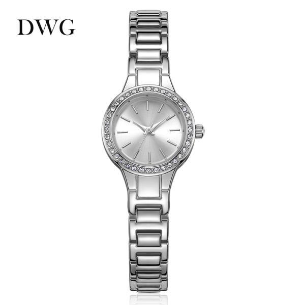 IP Plating Alloy Quartz Ladies Wrist Watches 3ATM Waterproof Quartz