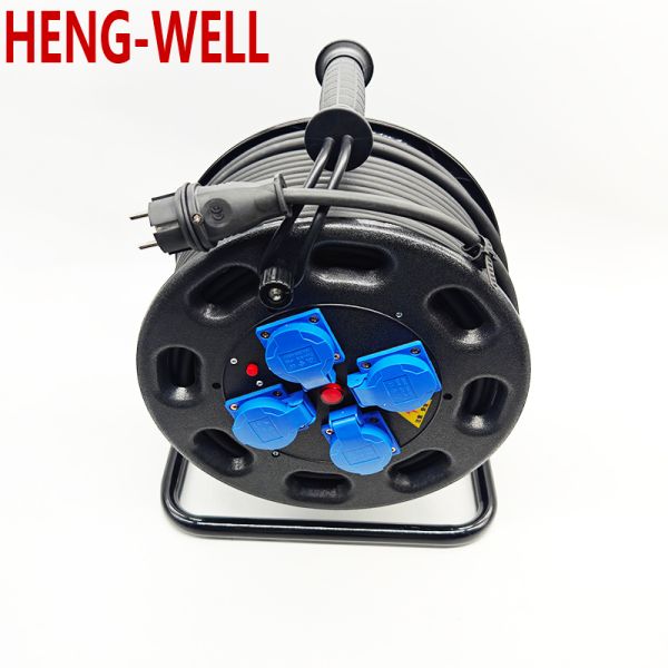 16A Leakage Protection Switch Cable Reel Featuring Wire Gauge 3 1.50 2.50 Sqmm Maximum Capacity 100 Meters Designed for Cable Handling