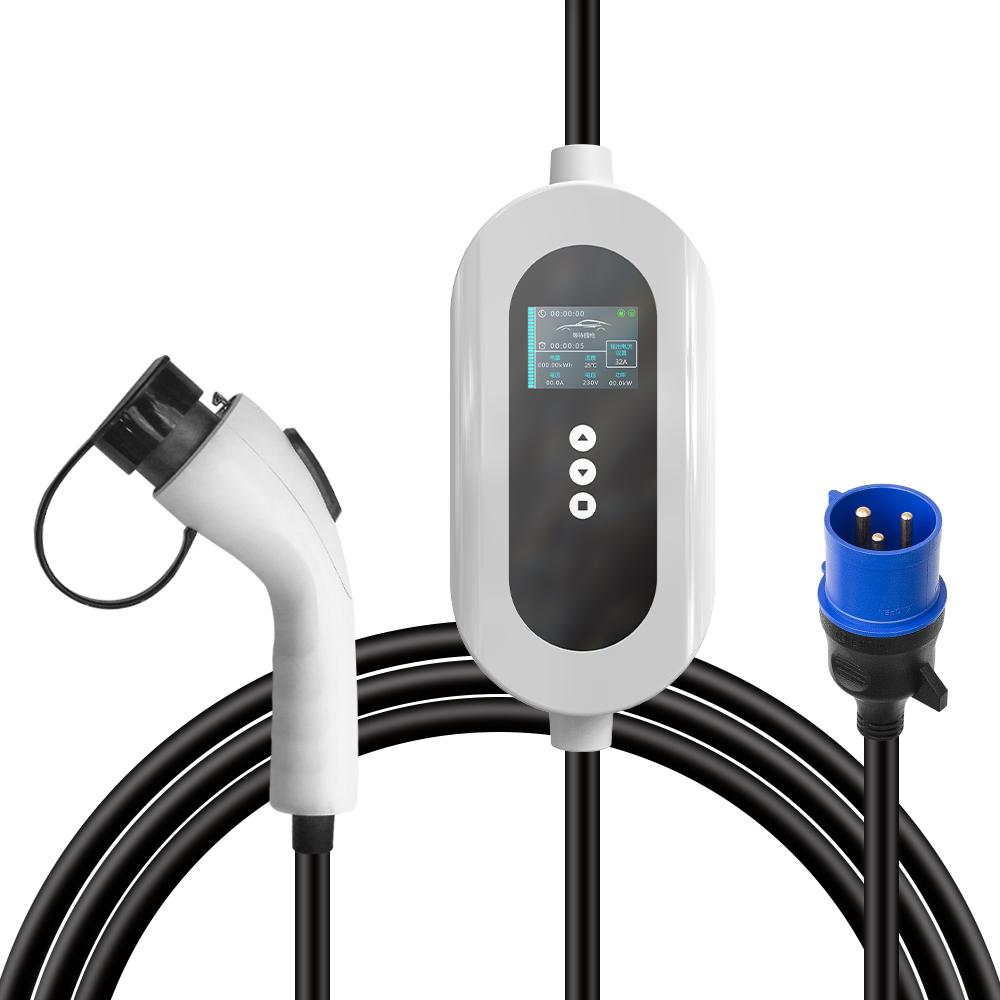 E-mingze GBT AC Charging Ev Smart Charger One Phase With App WiFi