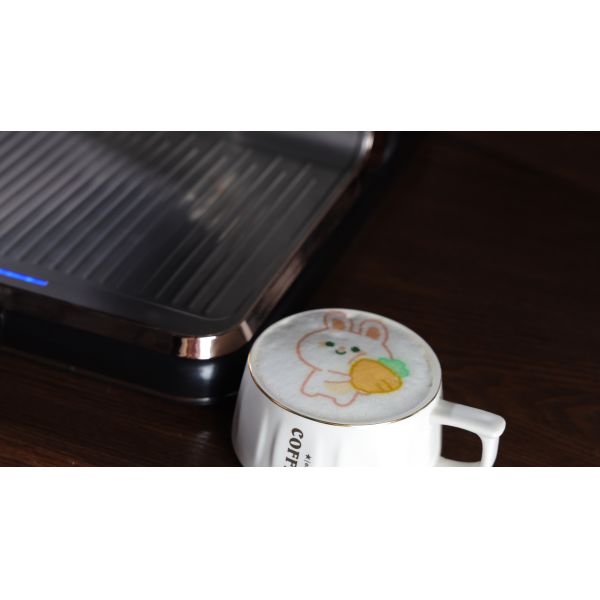 240V Portable Cappuccino Coffee Printer Machine On Coffee Foam For Food Stores