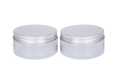 Larga Boca PET hidratante corporal 200ml Creme Cosmético frascos de corpo de alumínio tampa de cabelo recipiente de filme