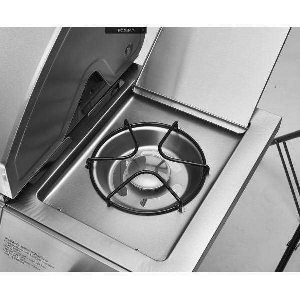 Gril portatif de propane de LP de cuisine de barbecue de brûleurs extérieurs à l'équipement 3