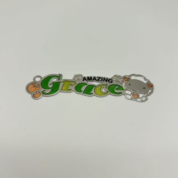 Students ruler shape bookmark Stainless steel etch bookmark custom with your own logo design