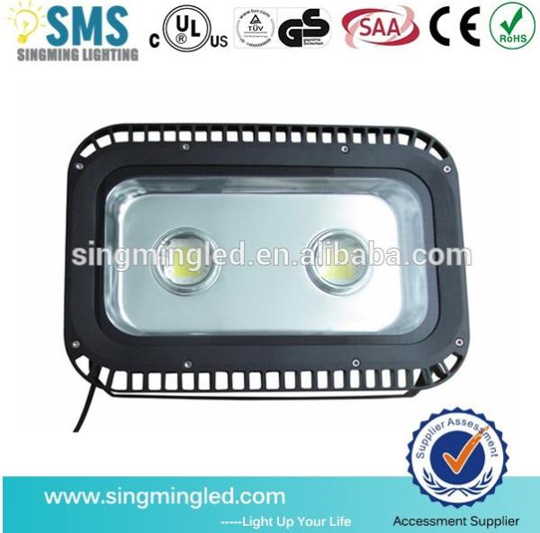 Long Lifespan AC85-265v 2700-6500K Aluminum+ Tempered Glass Material Led Flood Light
