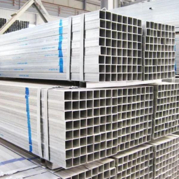 Factory Direct Sale ASTM Z60 Hot Dipped Galvanized Square Tube/Pipe Gi Tube Galvanized Welded Steel Tube