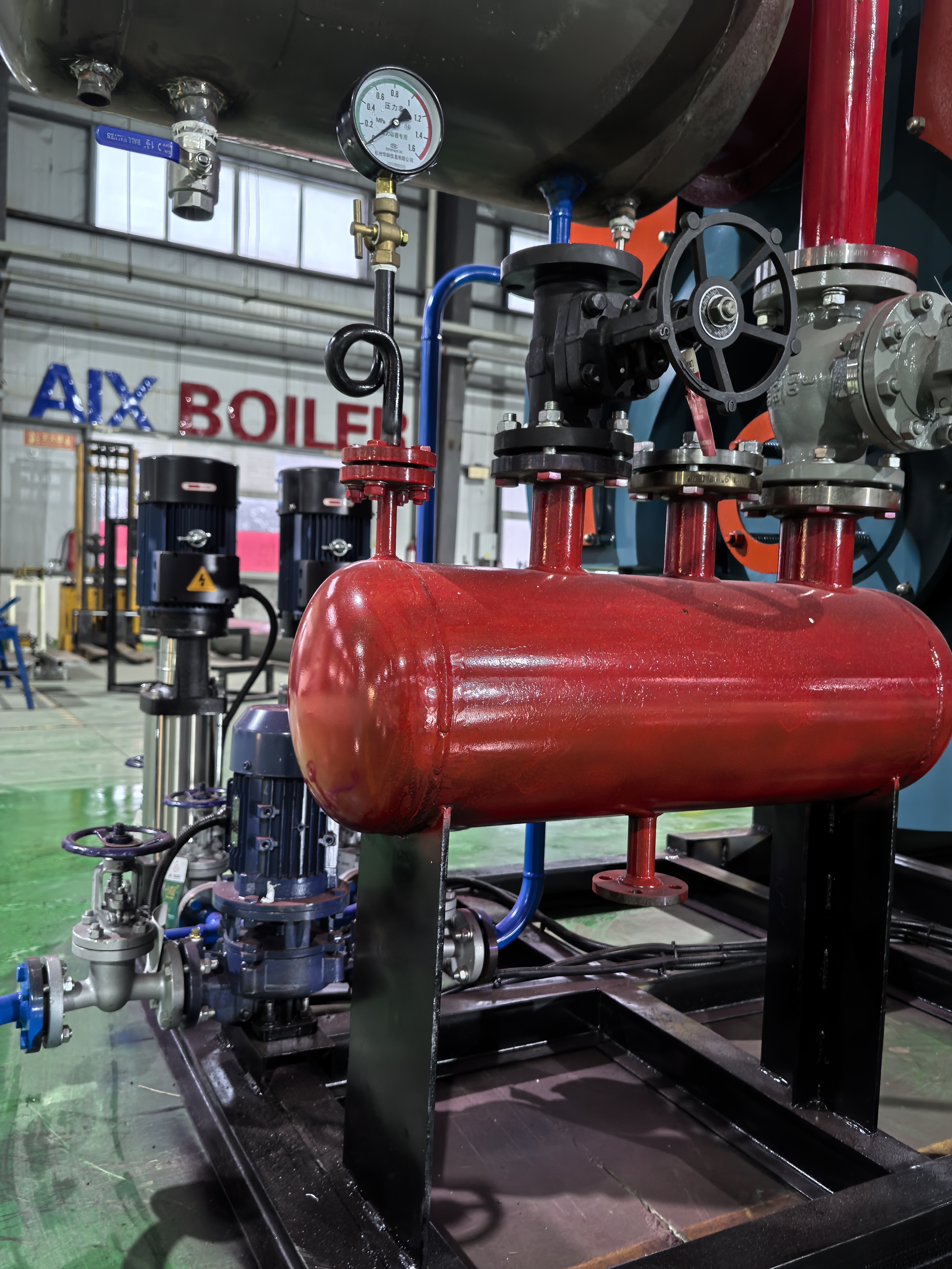 Fire Tube High Power Oil Gas Fired Hot Water Boiler Building Heating Solution