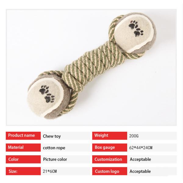 Домашняя собака зубная игрушка жевать хлопчатобумажная веревка для снятия скуки грызть интерактивная собака игрушка
