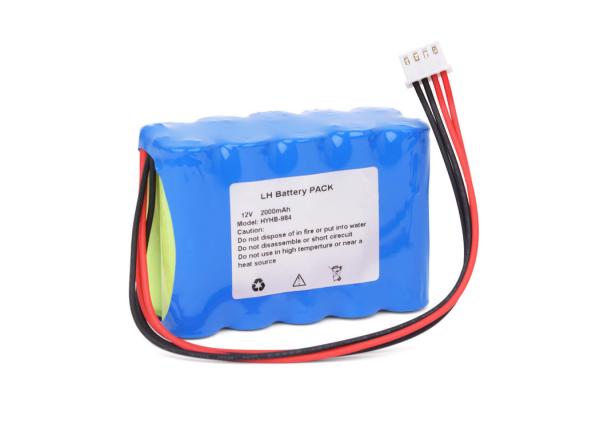 EDAN ECG Machine 12V Nimh Battery , 2000mAh NI-MH Battery For HYHB-984