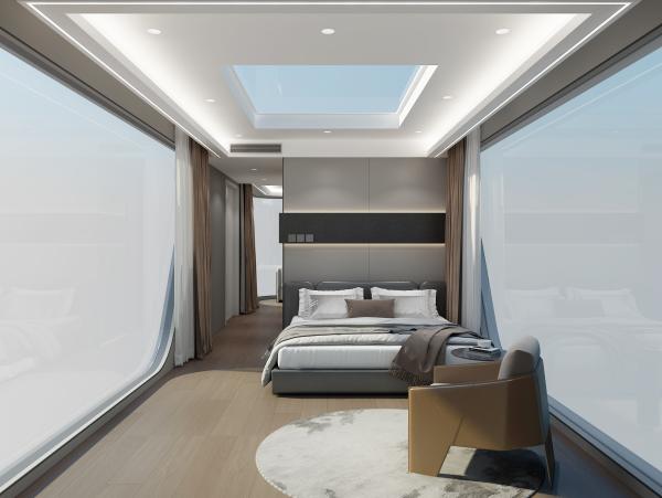 Mobile Prefabricated Cabin House 28㎡ Eco-Friendly Hotel Office Pod