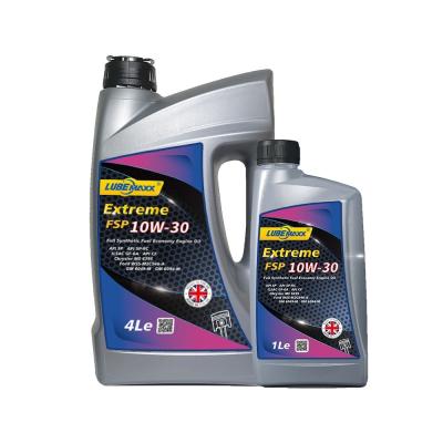 Lubemaxx Extreme FSP 10W-30 Huile de moteur entièrement synthétique pour la conformité ILSAC GF-6