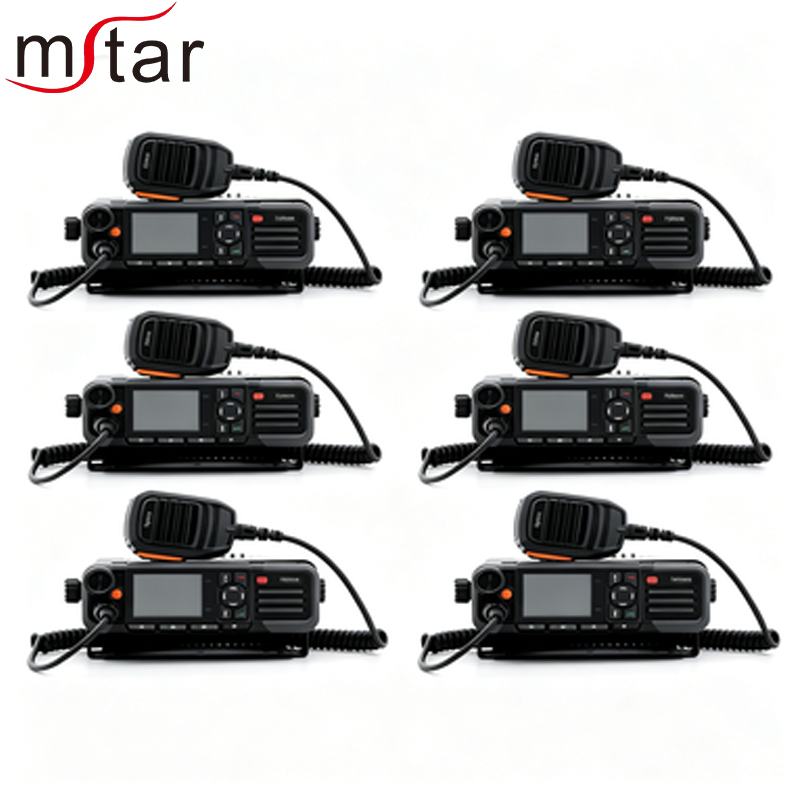 Hytera HM780UHF VHF Vehicle Walkie Talkie with Noise Cancellation 25/50W Output Power and IP54 Water Resistance DMR Car Base Radio Station