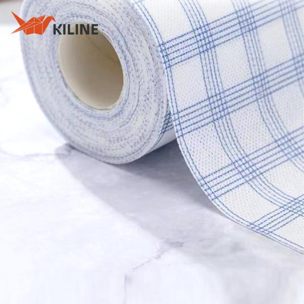 Lingettes de nettoyage commerciales jetables multicolores, serviettes de cuisine ménagères 80 g/m²