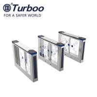 Servo Motor Electronic Turnstile Gates , Optical Barrier Turnstiles Various Interfaces