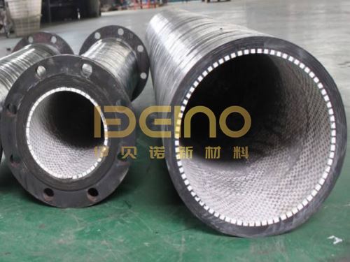 Corrosion Resistance Ceramic Lined Rubber Hose With Multilayer Cord