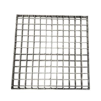 OEM Press Lock Grating Metal Building Materials 33x33 Welded Silver Color