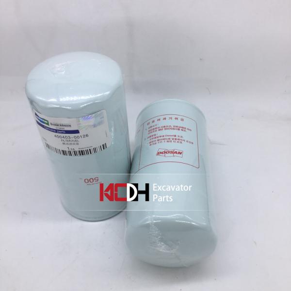 Filtro de combustível diesel P550881 de DOOSAN Excavater 40040300126