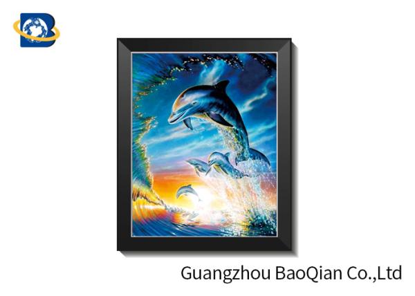 High Definition 3D Lenticular Pictures For Home Decoration / 5D Lenticular 3D Poster