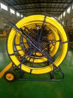 120m-300m FRP duct rodder fibre de verre duct rodder pour la pose de tuyaux en plastique