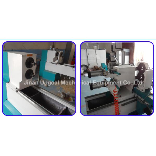 Turning Broaching Engraving Wood Lathe Machine with Double Axis Double Blade