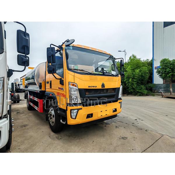 Горячая эмульгация HOWO 7000 литров Асфальтораспределитель грузовик распределитель Битум распылитель грузовик