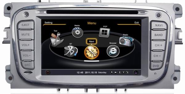 Ouchuangbo special central multimedia for Ford S-Max S100 with DVD recording 2 zone control hot selling OCB-003