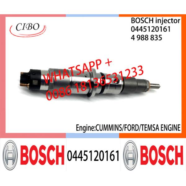 BOSCH 0445120161 4988835 Neutral Fuel Injector Assembly 0445120161 4988835 For CUMMINS/FORD/TEMSA