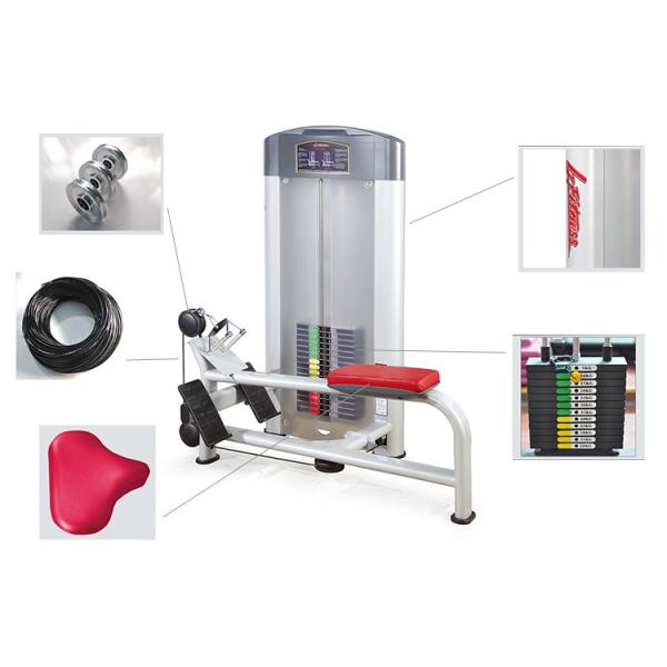 Training Life Fitness Strength Equipment / Low Pulley Machine With Steel Frame